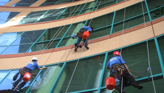 glass cleaning